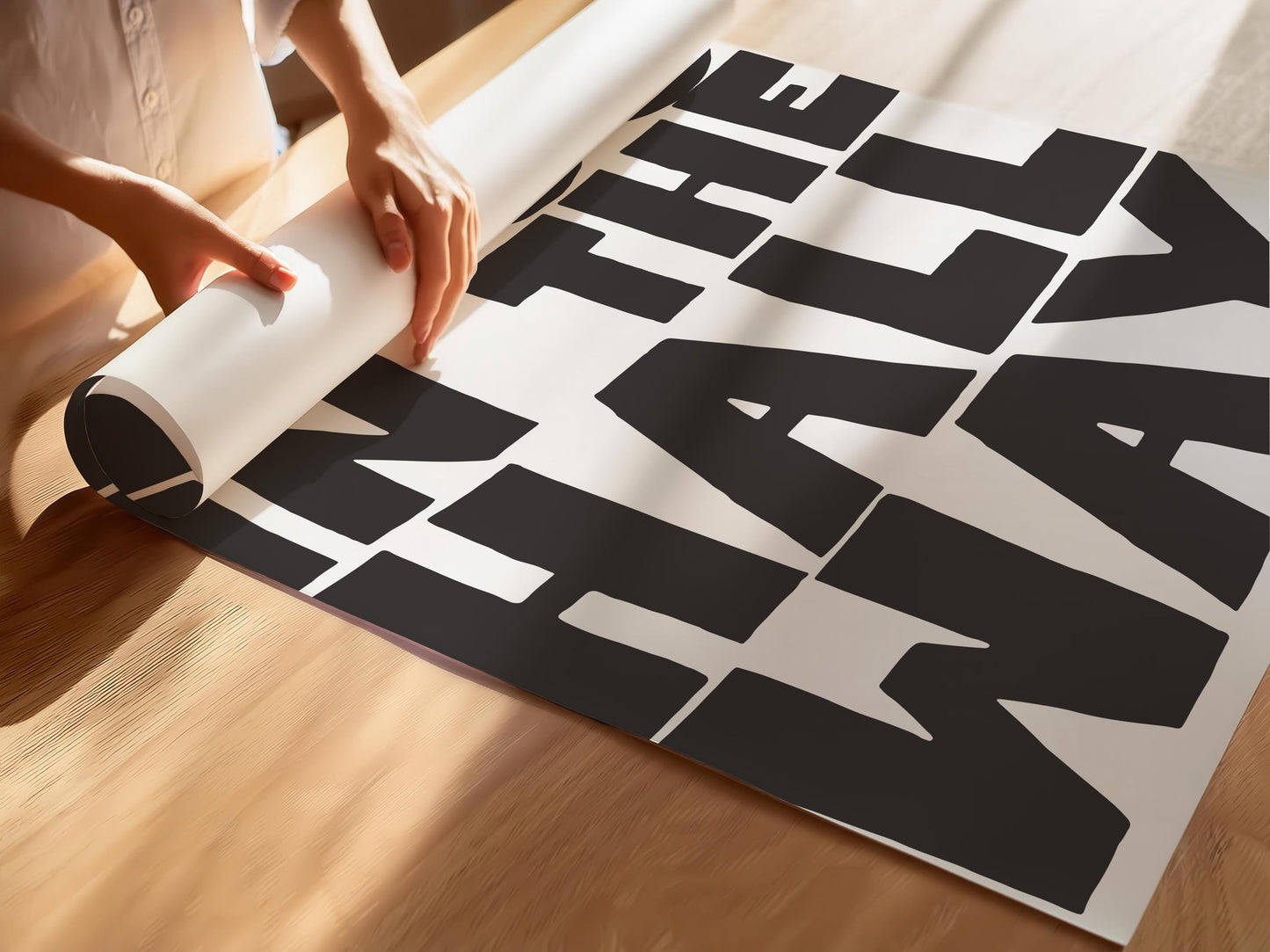 Customizable Hugs in the Hallway | Art Print Poster ONLY | Hallway Art | Wall Decor | Custom Sizes