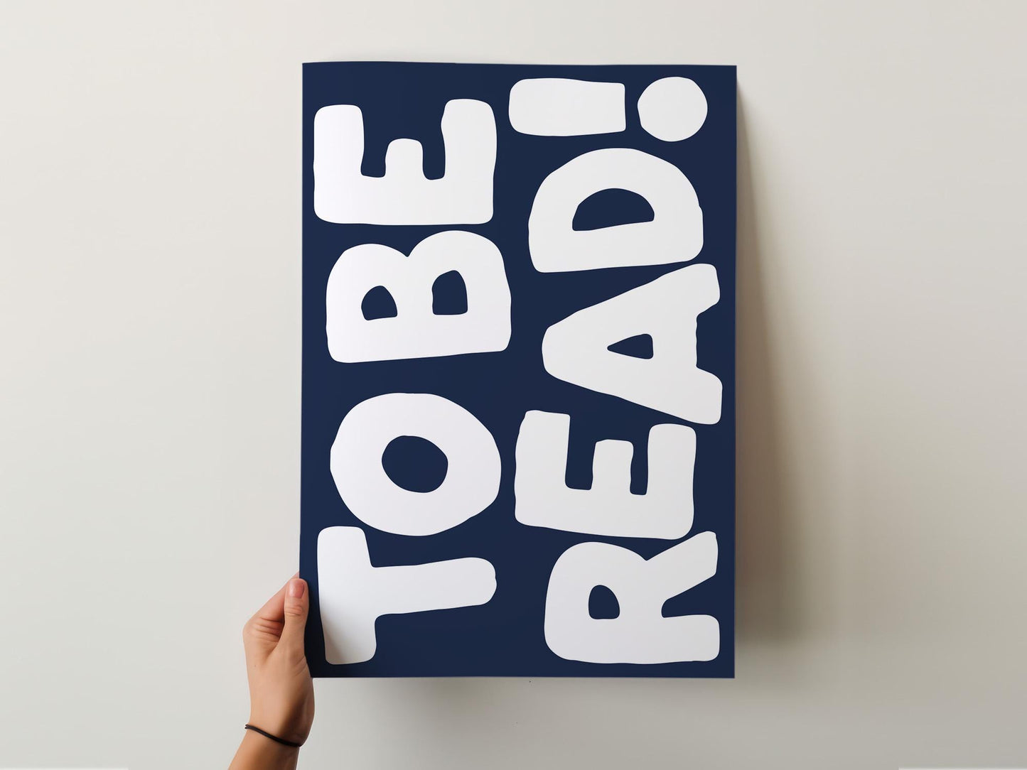 Customizable To Be Read! Art Print Poster ONLY, Book Art, Library Wall Decor, Bookstagram Poster, TBR Print, Maximalist reading books poster