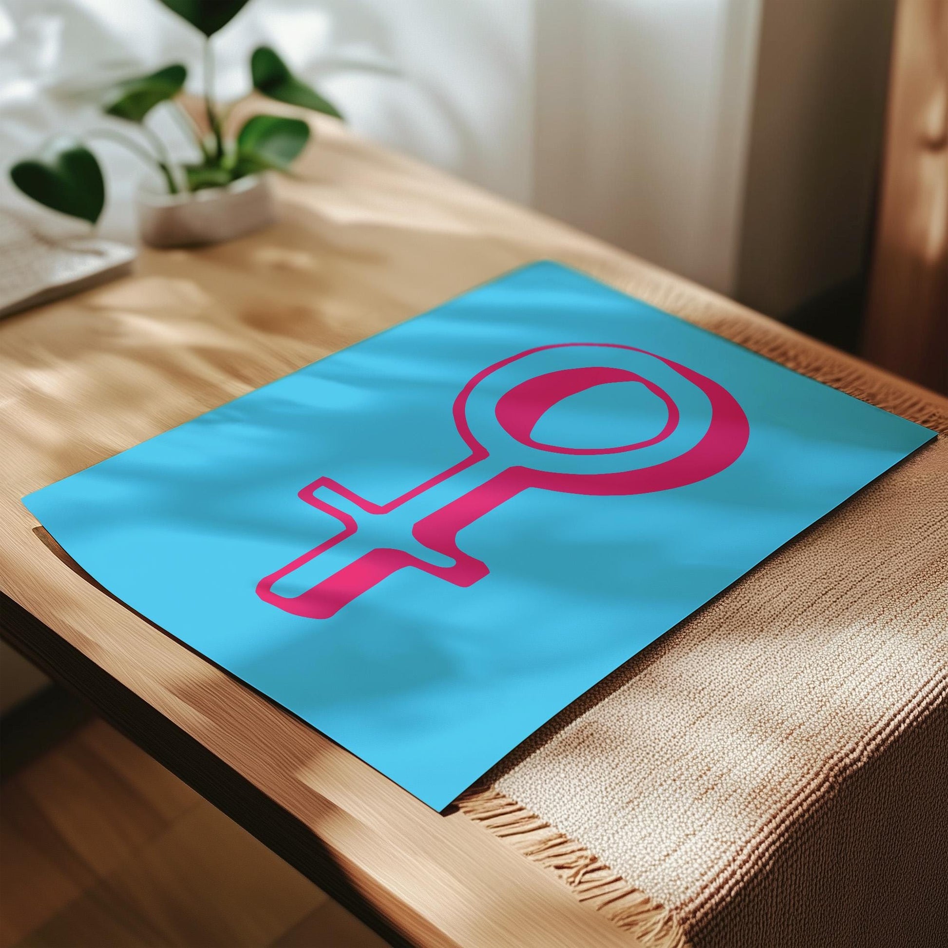Customizable Woman Venus Feminist Print Poster ONLY, Protest Art, Feminism Wall Decor, Social Justice Poster, Activism Art, Gender Equality