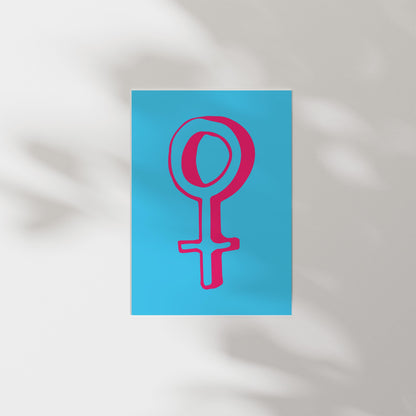 Customizable Woman Venus Feminist Print Poster ONLY, Protest Art, Feminism Wall Decor, Social Justice Poster, Activism Art, Gender Equality